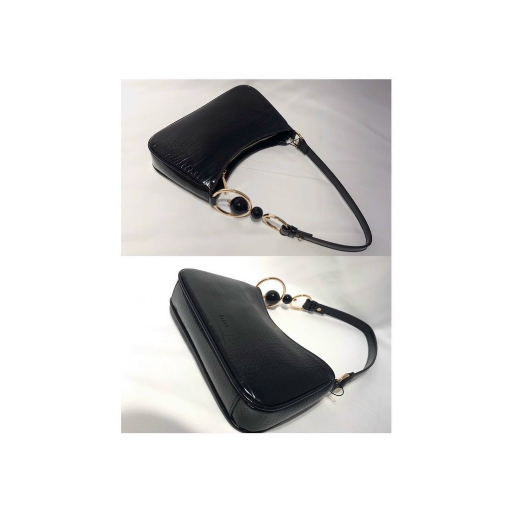 Túi Kẹp Nách Dây Phối Ngọc Siêu Xinh TX901