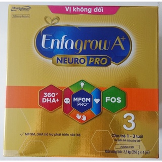 DATE T03-2023-Sữa bột Enfagrow A+ 3 Hộp giấy 2.2kg