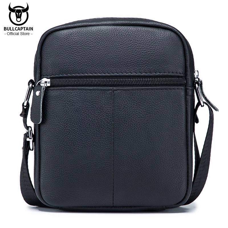 Túi Da Bò Mini Đeo Chéo Phong Cách Doanh Nhân Thời Trang Cho Nam