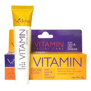 Gel xóa mờ vết thâm và tái tạo da Vitamin Facial Care 12g