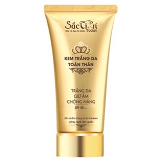 Kem trắng da toàn thân sắc tiên today 150ml