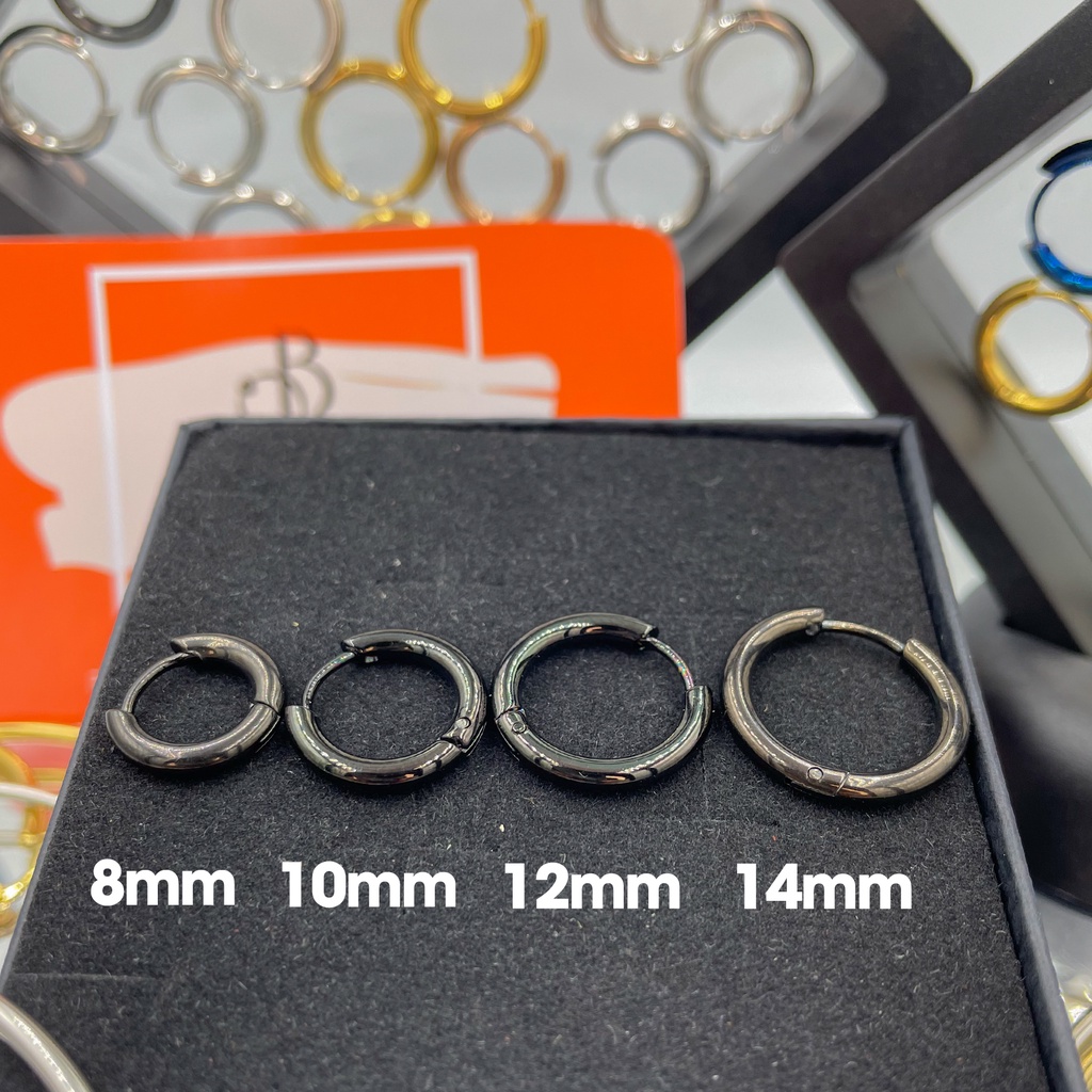 Bông Tai Nữ Trơn Tròn Bông Tai Bạc Nữ Đẹp Khuyên Tai Bạc Nữ Trơn Giá Rẻ