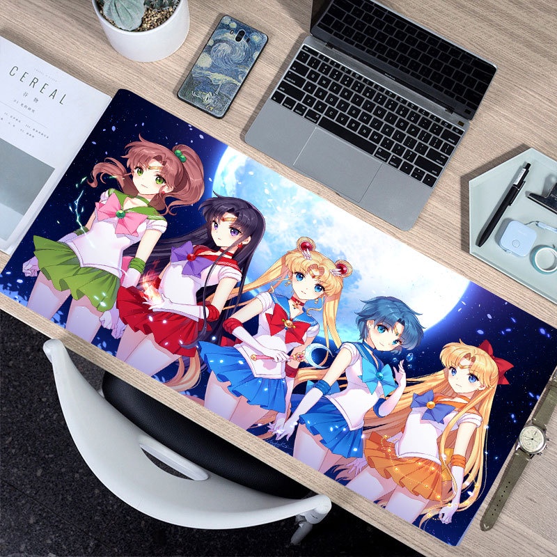 Miếng lót chuột Anime hoạt hình Sailor Moon Nhật bản dễ thương chống nước cực êm