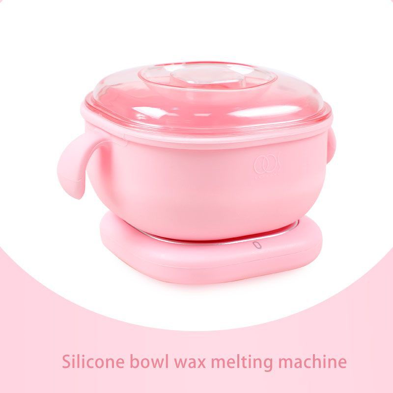 Máy nấu sáp tẩy lông RUOALL bằng silicon không dính chịu nhiệt độ cao 400ml