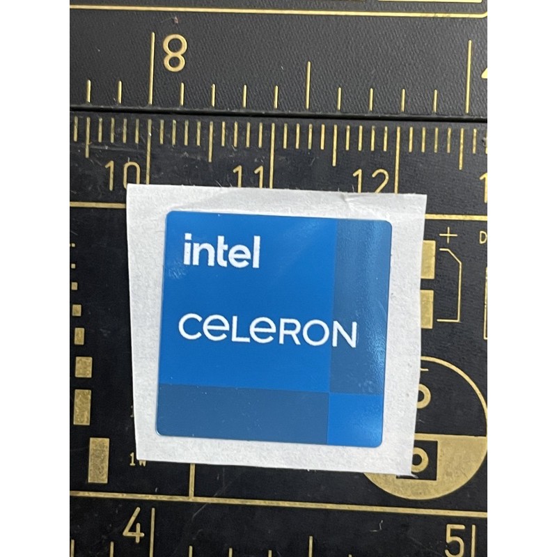 Miếng Dán Logo Intel Celeron 11th Gen Ori