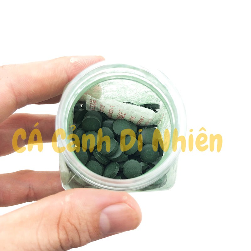 Tảo bột tảo viên xoắn - Thức Ăn Nuôi Artemia Cá Tép Cảnh hũ 50 gram