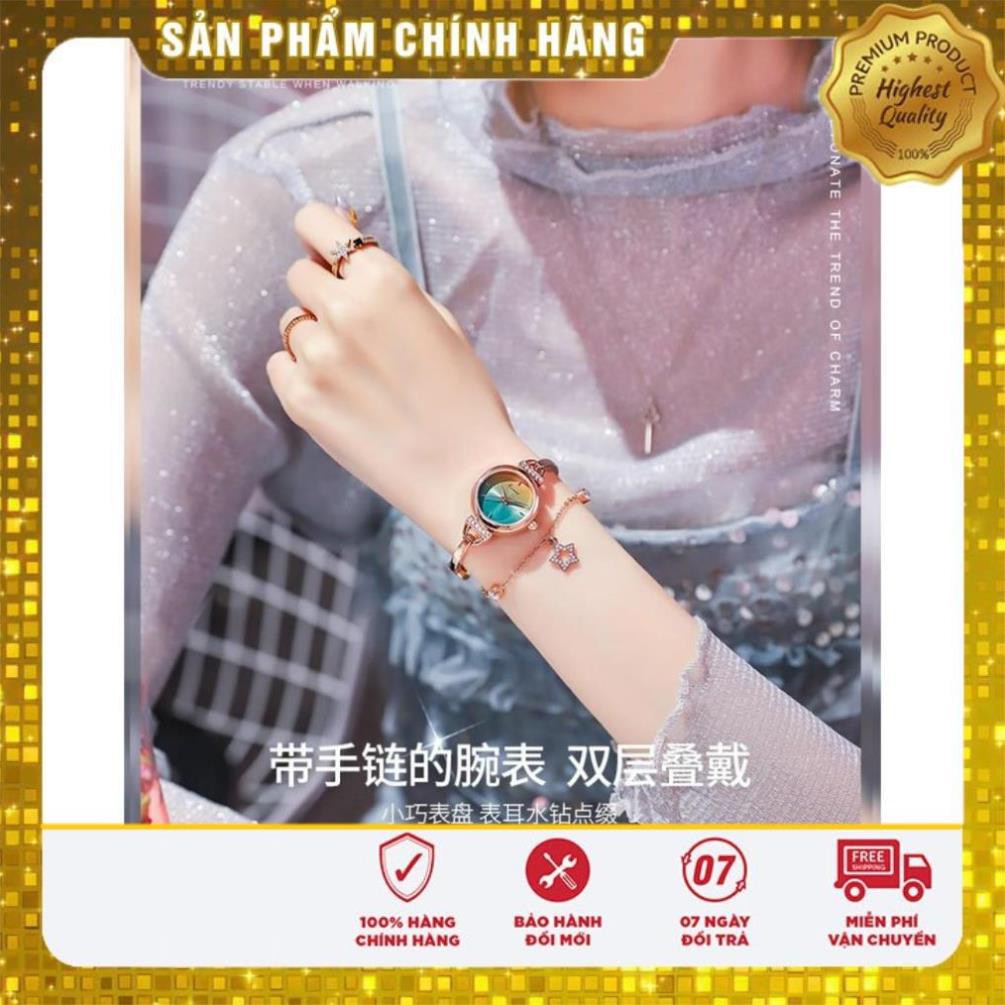 Hàng Cao Cấp -  Đồng hồ nữ Kimio K6400 kèm lắc tay siêu xinh- Hàng Nhật chính hãng🎌🎌🎌 - lỗi 1 đổi 1