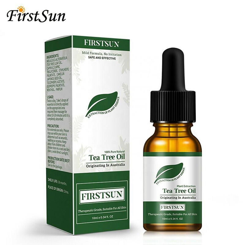 1Bottle 10ml Pure & Natural Tea Tree Essential Oil Face Hair Care ☆hengmaTimeMall