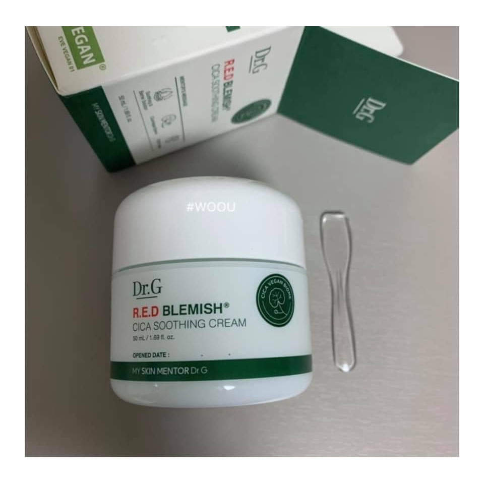 KEM DƯỠNG DR G RED SOOTHING CREAM