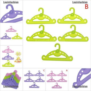 [COD]5pcs Hangers doll clothes accessories hanger fit 18 inch doll &43cm doll