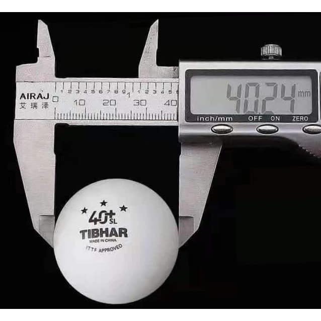 BÓNG THI ĐẤU TIBHAR  Hộp 6 quả