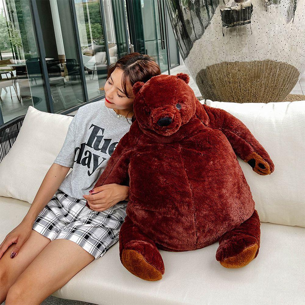 Gấu Teddy Nhồi Bông Mềm Mại Kích Thước 60 / 100cm
