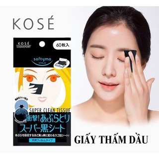 Giấy thấm dầu Kose Softymo Nhật Bản