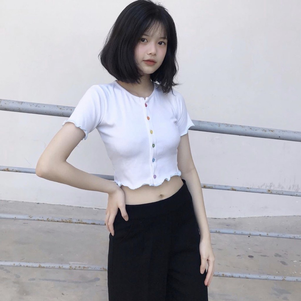 ÁO CROPTOP CÚC CẦU VỒNG CỰC ĐẸP | BigBuy360 - bigbuy360.vn