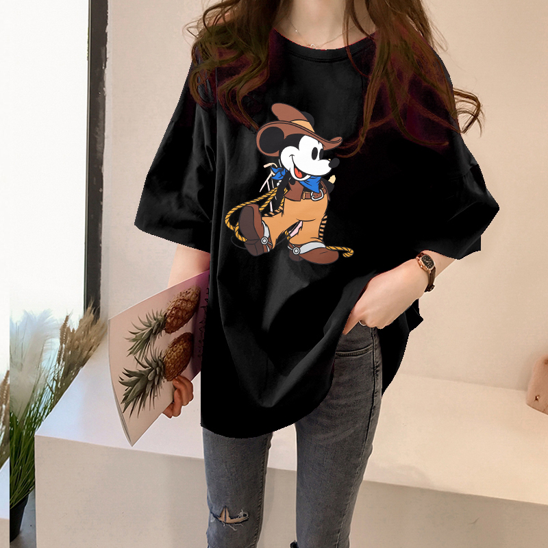 NRVP Áo thun nữ cổ tròn ngắn tay thời trang hè 2021