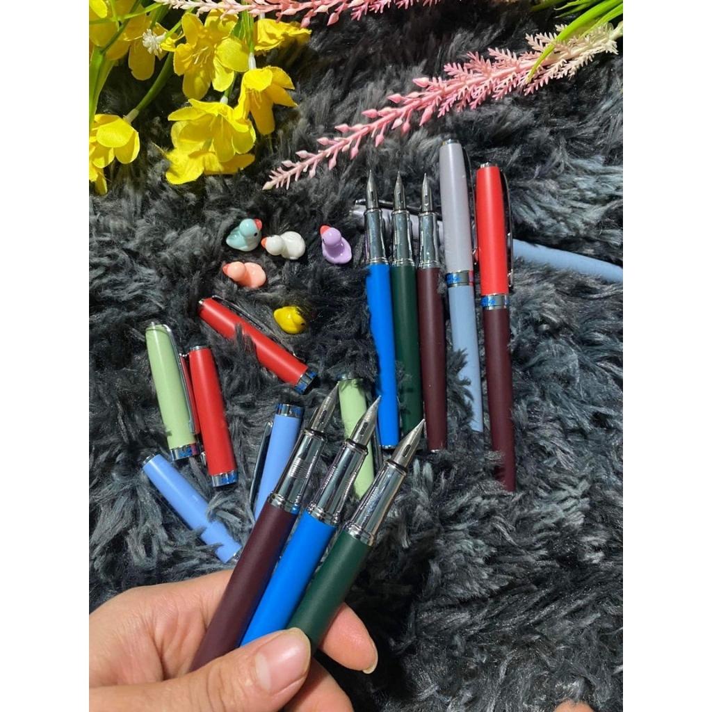 Bút máy luyện chữ đẹp ngòi lá tre, tách đôi ouwengu 878