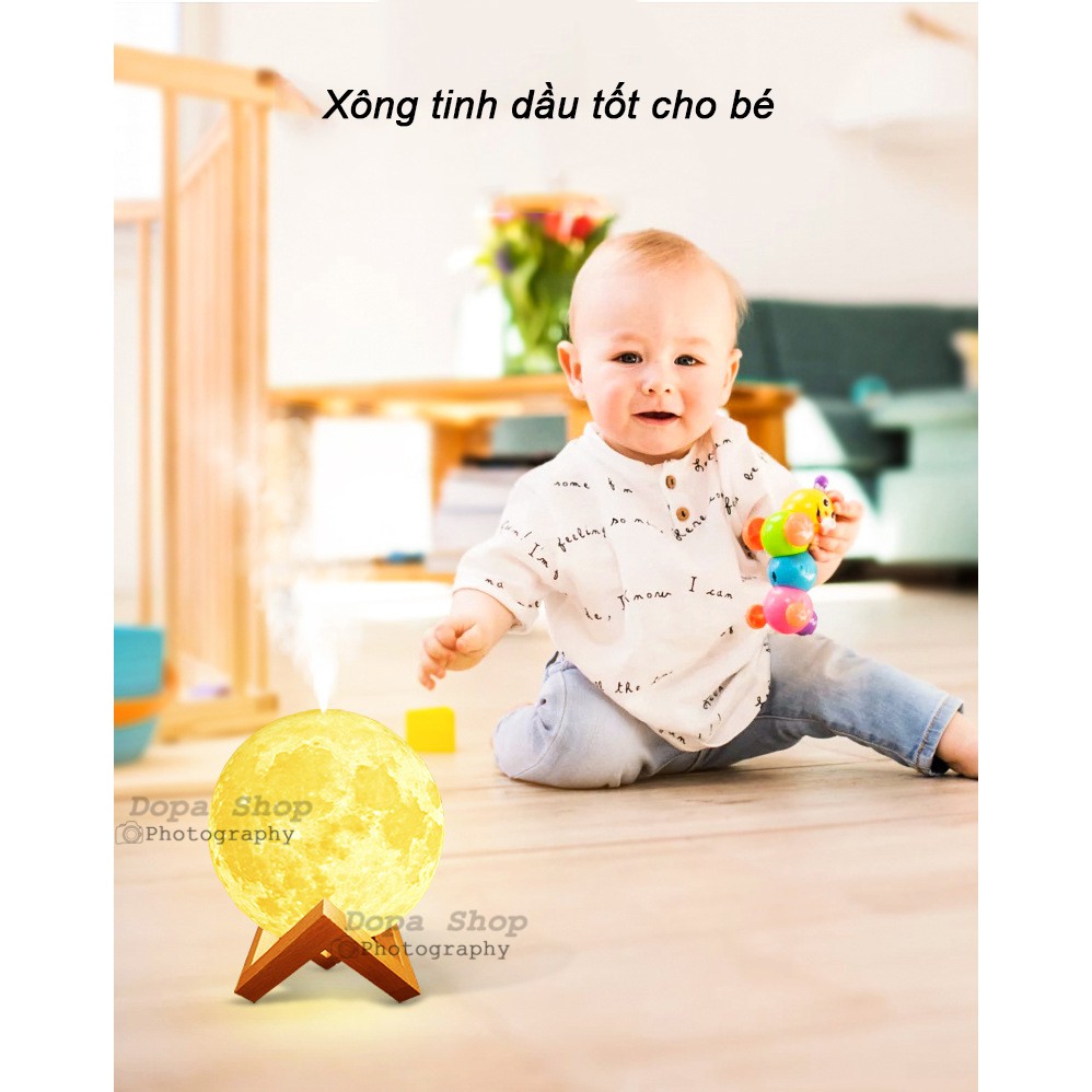 (Tặng Tinh Dầu) Máy xông hơi tinh dầu đuổi muỗi mô hình 3D