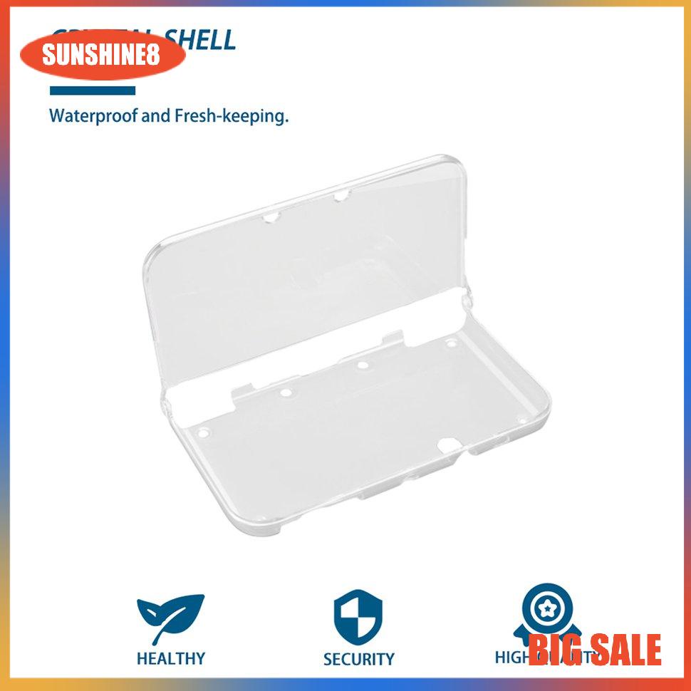 【SUN】Clear Crystal Protective Hard Shell Skin Case Cover For Nintend New 3DS XL