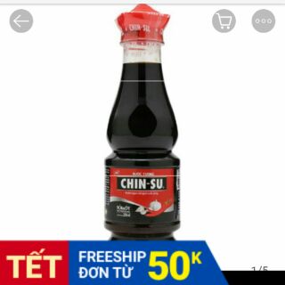 Nước tương Chinsu tỏi ớt 250ml