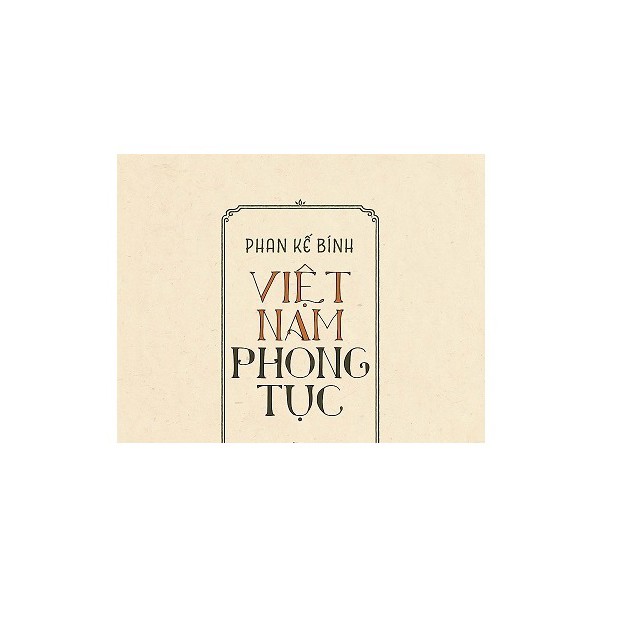 Sách - Việt Nam phong tục