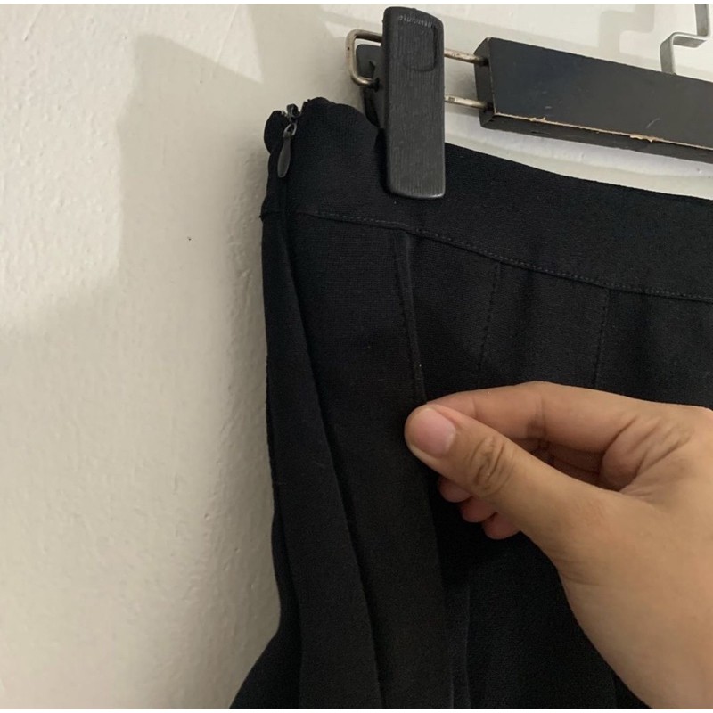 Thanh lý - CHÂN VÁY XẾP LY TENNIS SKIRT ĐEN