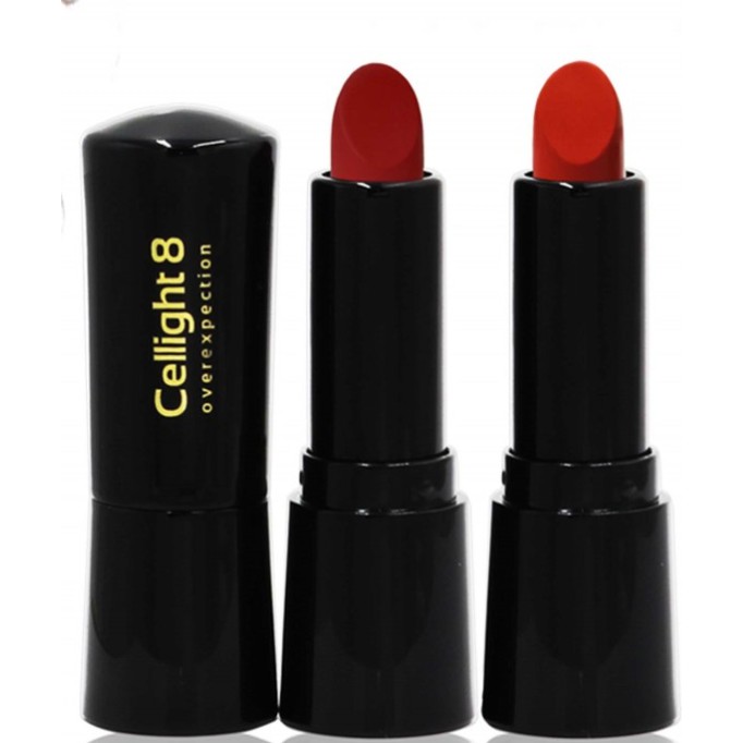 Combo 2 thỏi son mini thiên nhiên không chì Cellight 8 - Màu tự chọn - 2g/thỏi