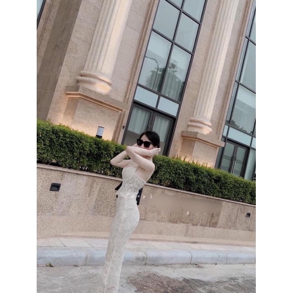 Sét ren 2 dây kèm quần suông