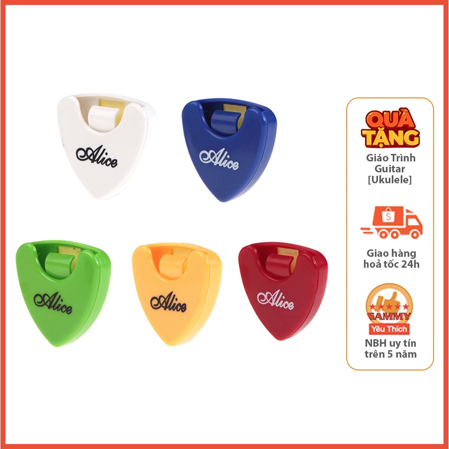 [Tặng kèm picks gãy] Hộp đựng pick gãy guitar Tự dính