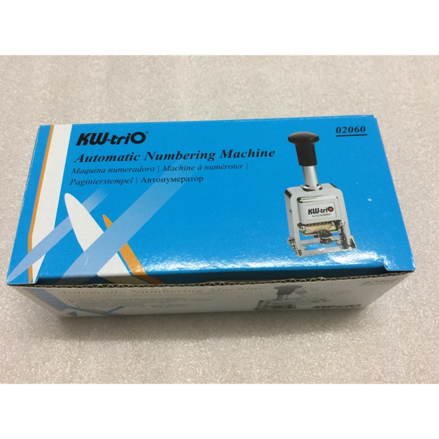Máy đóng số 6 số KwtriO. Siêu nhẹ tay