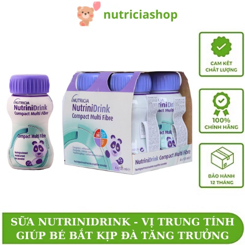 Sữa Nutricia Nutrinidrink chai nước 125ml