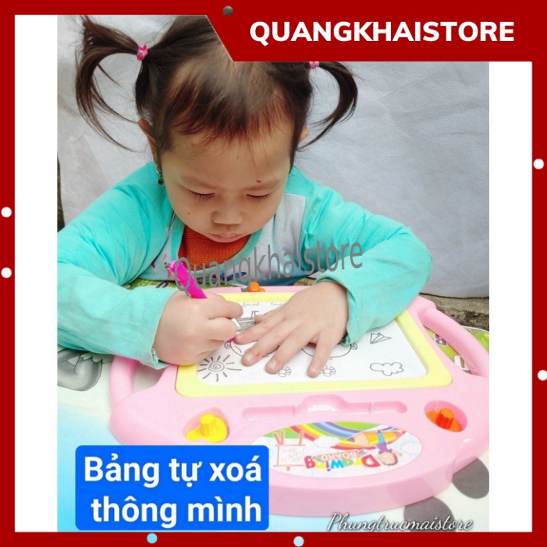Bảng thông minh tự xóa cho bé thỏa sức sáng tạo