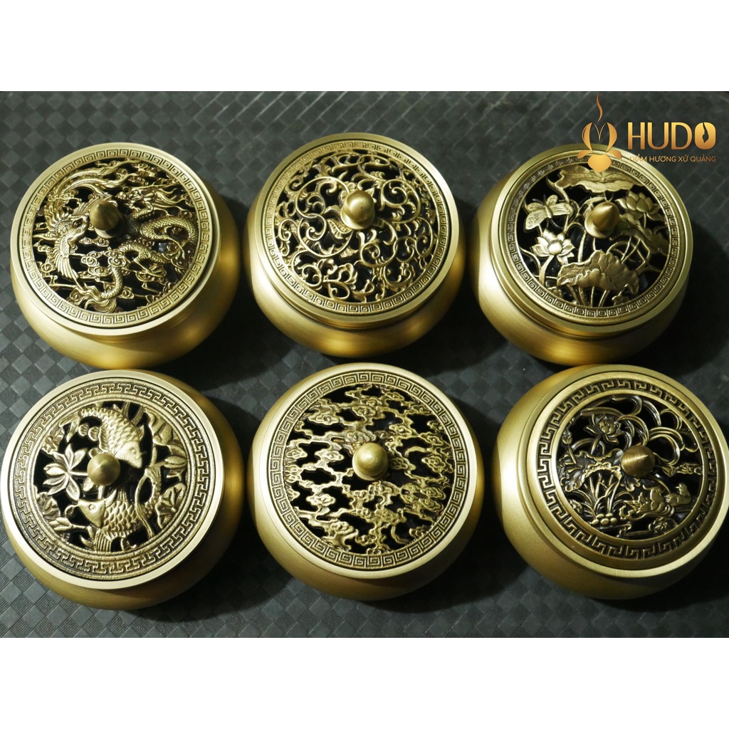 Lư Xông Trầm Hương [LOẠI 1] - Đỉnh Đốt Nhang Bằng Đồng Đúc Nguyên Khối Cao Cấp Thiết Kế Chạm Khắc Tinh Xảo Sắc Nét