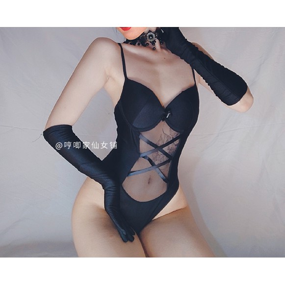 Bodysuit cúp ngực kèm tai thỏ gợi cảm không kèm tất | BigBuy360 - bigbuy360.vn