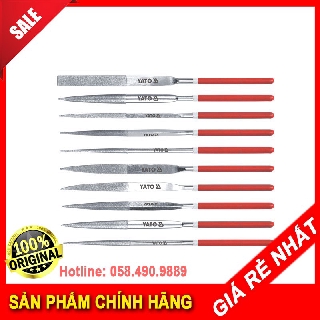 Bộ giũa kim 10 chi tiết yato yt-6151 - sản phẩm chính hãng yato ba lan