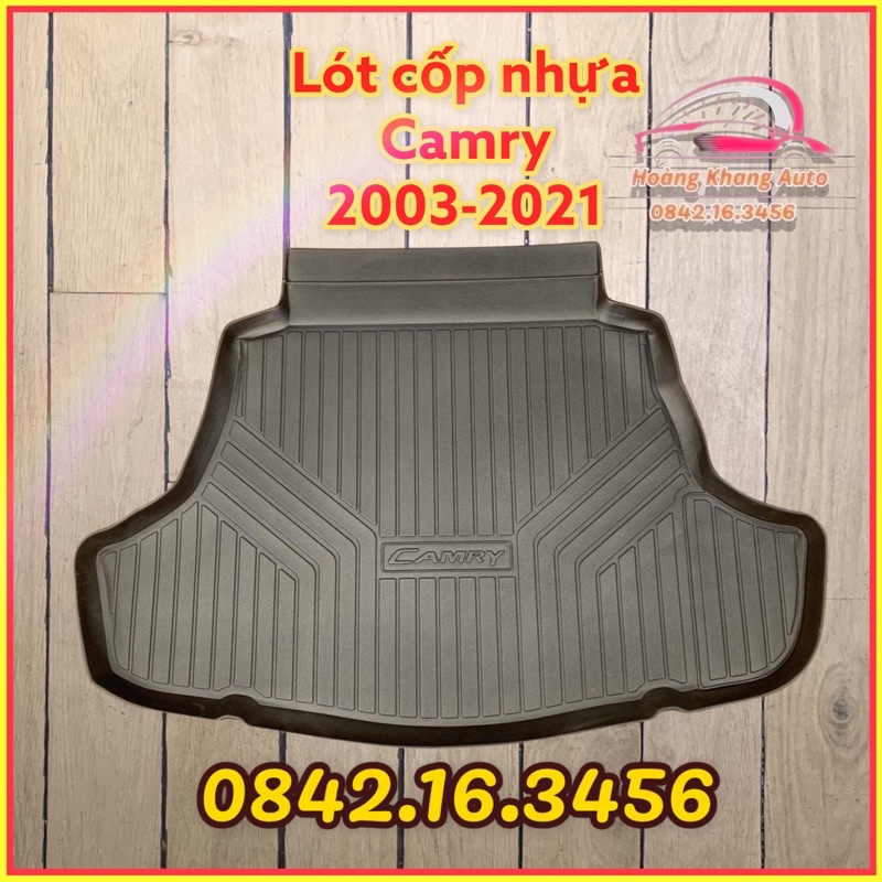 Lót Cốp Nhựa CAMRY 2003 - 2021 Loại Nhựa Dẻo Ko Mùi