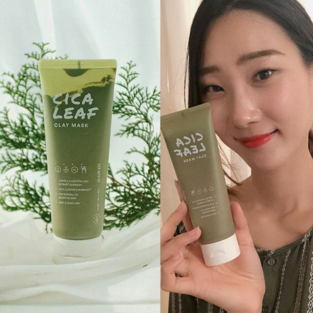 Mask đất sét rau má STEADY:D CICA LEAF CLAY MASK