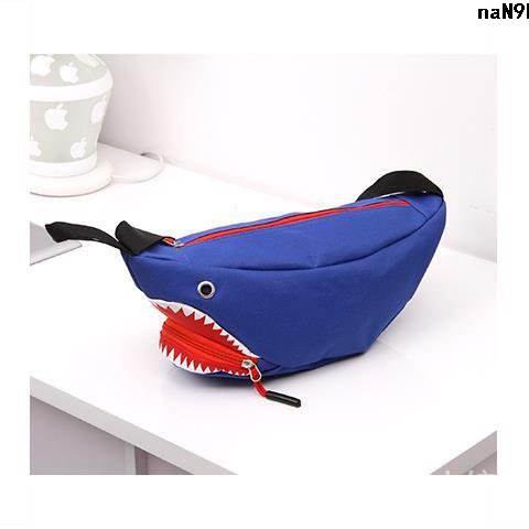 Túi đeo chéo hình miệng cá mập ngộ nghĩnh dễ thương