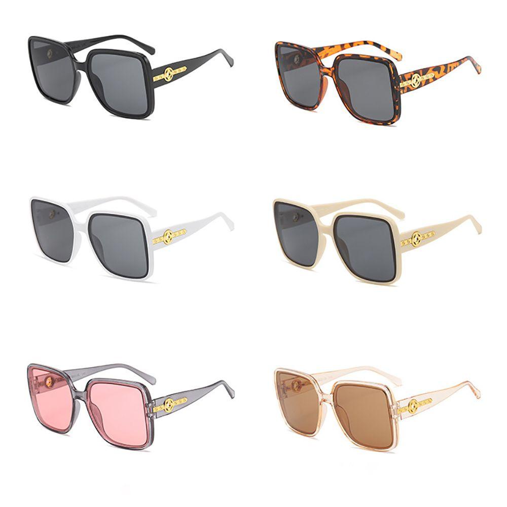 IVORY Kính Mát Gọng Vuông Chống Bức Xạ Phong Cách Hàn Quốc Cổ Điển Thời Trang Cho Nam Và Nữ