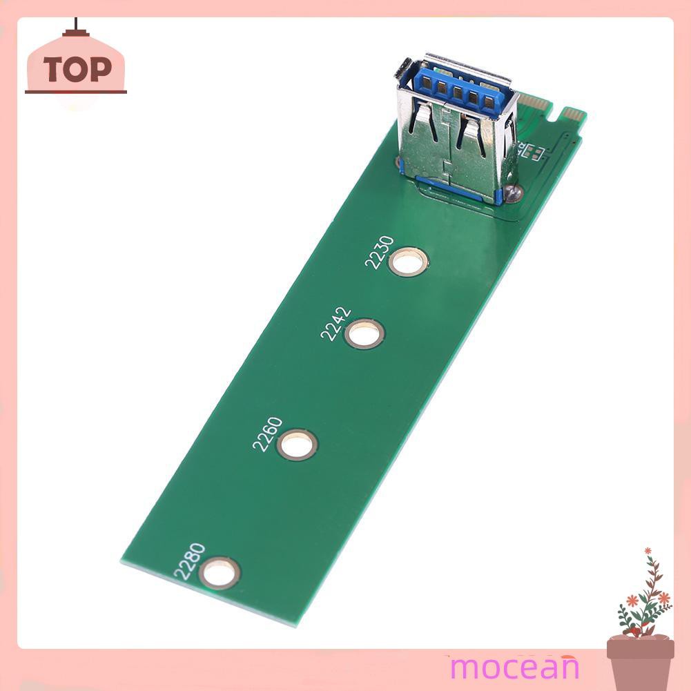 Mocean M.2 NGFF to PCI-E Channel USB3.0 Port Adapter Riser Card Mining Card Kit