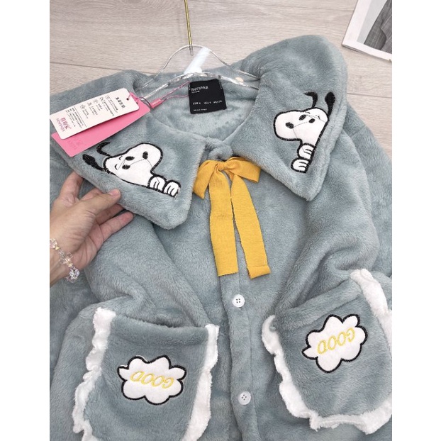 Bộ lông gấu xanh cổ piter sẵn Chất lông 2 lớp siêu sịn đẹp lên dáng siêu xinh | BigBuy360 - bigbuy360.vn