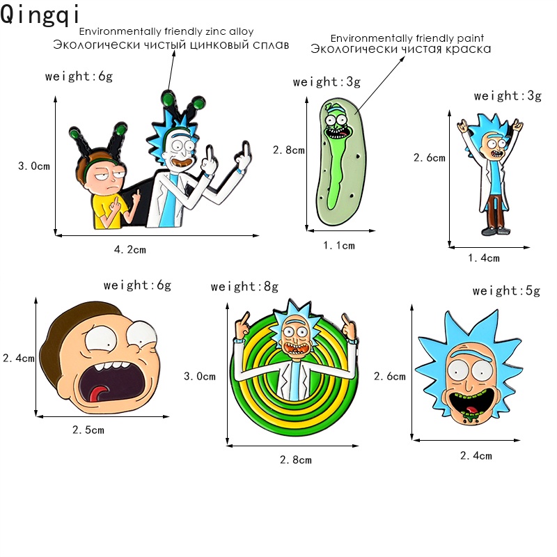 Ghim cài áo MISS ZOE hình nhân vật hoạt hình ngộ nghĩnh thời trang