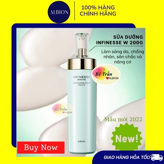 [ALBION] Sữa dưỡng trắng da, nâng cơ INFINESSE WHITE Whitening Pump Milk W Mẫu mới nhất (100% AUTH)