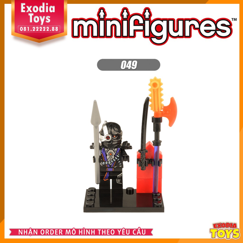 Xếp hình minifigure nhân vật Ninjago Season 3 : Master of Spinjitzu - Đồ Chơi Lắp Ghép Sáng Tạo