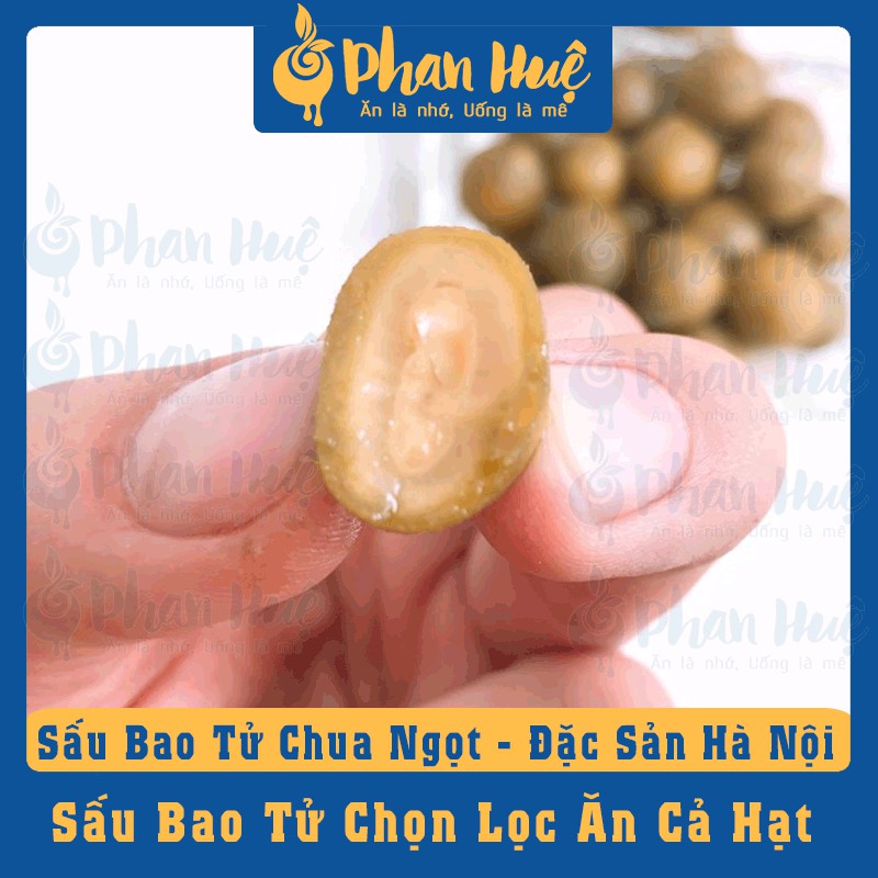 Ô mai xí muội sấu bao tử giòn chua ngọt Phan Huệ đặc biệt, sấu non miền Bắc chọn lọc, đặc sản Hà Nội