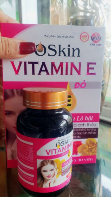 Viatamin  E Đỏ 400UI Vạn Tam Tăng Cường Nội Tiết Tố,Làm Đẹp Da | Thế Giới Skin Care