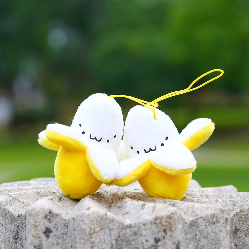 Móc khoá Trái chuối ngộ nghĩnh đáng yêu
