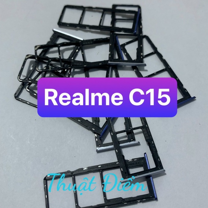 Khay sim Realme C15 / C12 dùng chung