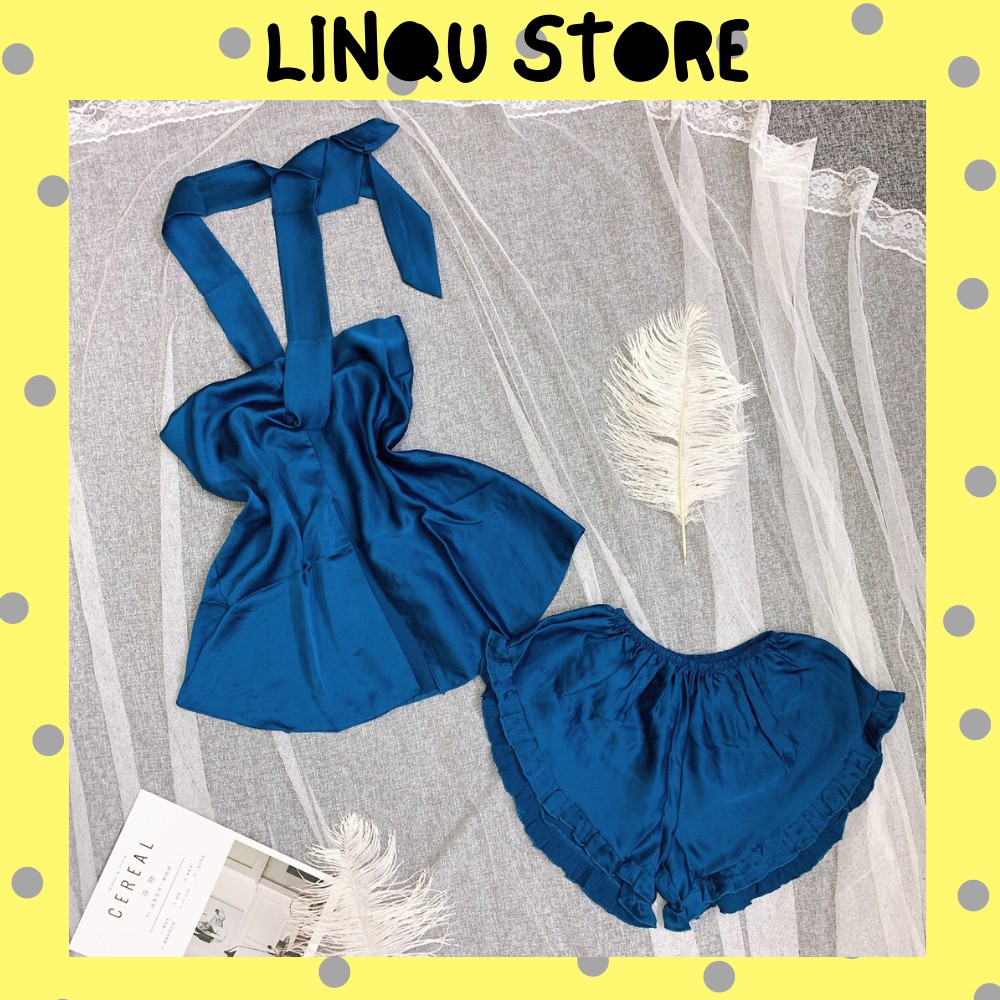 Đồ ngủ nữ sexy 🌺 Freeship 🌺 Đồ ngủ nữ sexy chất lụa mềm mại Freesize dưới 60kg | BigBuy360 - bigbuy360.vn