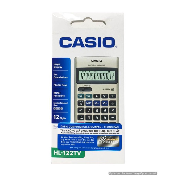 Máy tính Casio HL-122TV