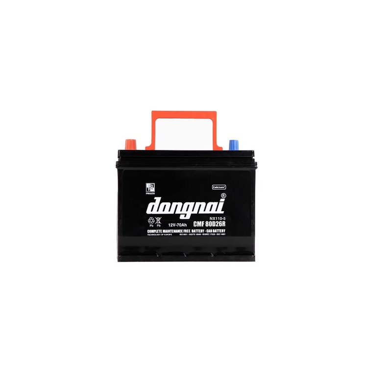Bình ắc quy 12v khô miễn bảo dưỡng đồng nai CMF 80D26R | 12V - 70ah
